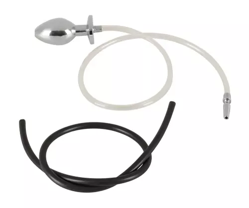 Plug Penis mit Analplug für Urine-Spiel – 4/7