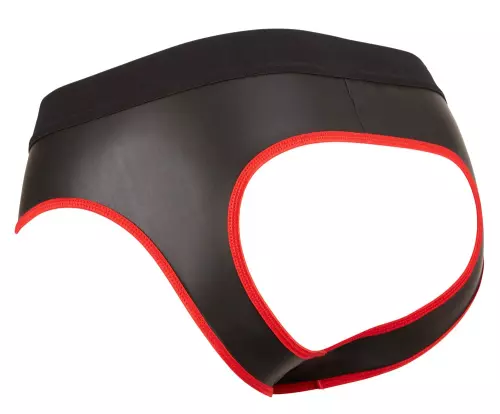 Jockstrap Joy Zip Schwarz-Rot – 4/5
