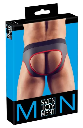 Jockstrap Joy Zip Schwarz-Rot – 5/5