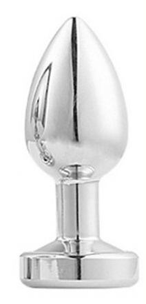 Jewelled plug Light Colour S 6 x 2.7 cm