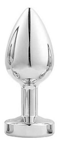 Jewelled plug Light Colour M 7.5 x 3.3 cm