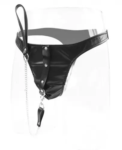 String aus Imitat mit Leine – 1/7
