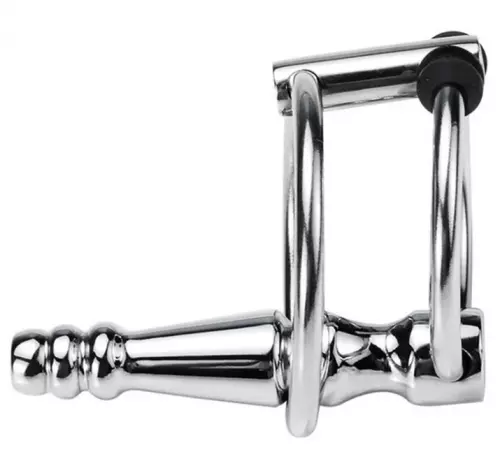 Durchbohrter Harnröhren-Plug Ribbed Ringo 4cm - Durchmesser 10mm – 4/5