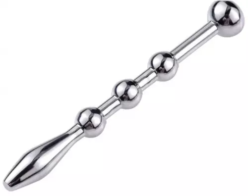 Penis-Plug Solid Beads S 5,5 cm - Durchmesser 6mm – 2/2