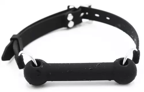 Knochen-Knebel Silikon Skullball 12cm – 3/6