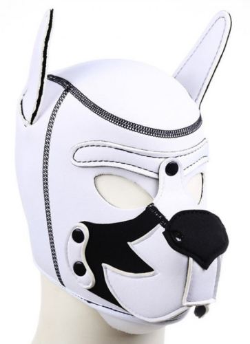 PUPPY FOX Hood Neoprene Black-White