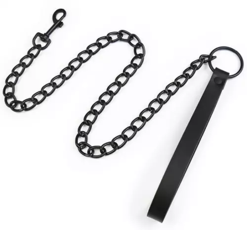 Halsband und Leine Ball Top Schwarz – 4/5