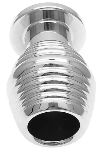 Tunnel-Plug aus Metall Thread Hollow S 6 x 4 cm – 4/5