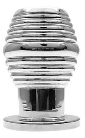 Metal Tunnel Plug Thread Hollow L 7 x 4.8cm