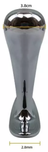 Juwelen Butt Plug Stim Point G L 9,5 x 3,5 cm – 6/6