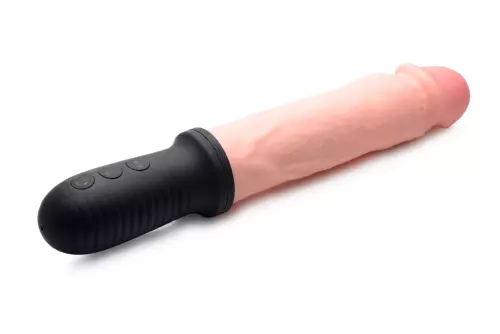 Dildo with Handle and Auto Pounder Thrust 17 x 4 cm – 3/11