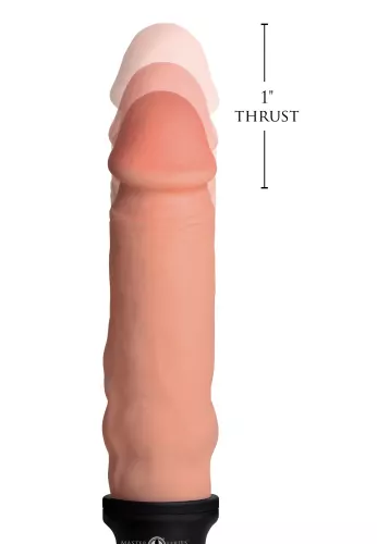 Dildo with Handle and Auto Pounder Thrust 17 x 4 cm – 8/11