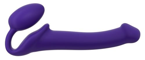 Strap-On-Me Bendable Dildo Plug M 16 x 4 cm Purple
