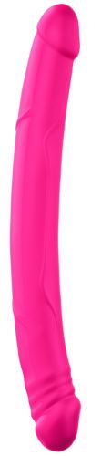 Double Dildo Real Double Do Magenta 42 x 4 cm