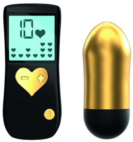 Wireless Vibrating Egg Cry Baby 7.5 x 3 cm Gold