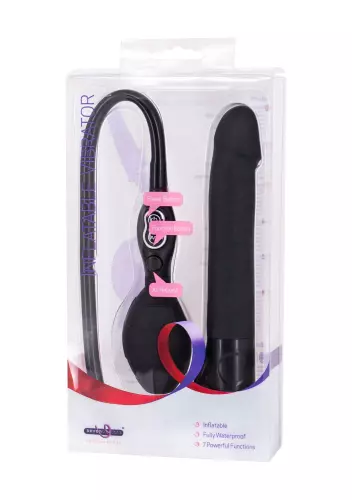 Aufblasbarer vibrierender Dildo Thin Power 15 x 3 cm – 2/2