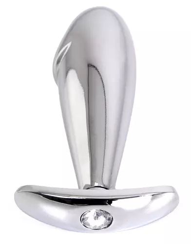 Analplug mit Schmuckstein Penis Gem 9 x 3 cm – 2/6
