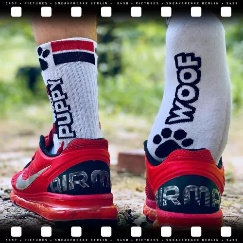 Socken Sneak Woof Puppy Rot – 2/7