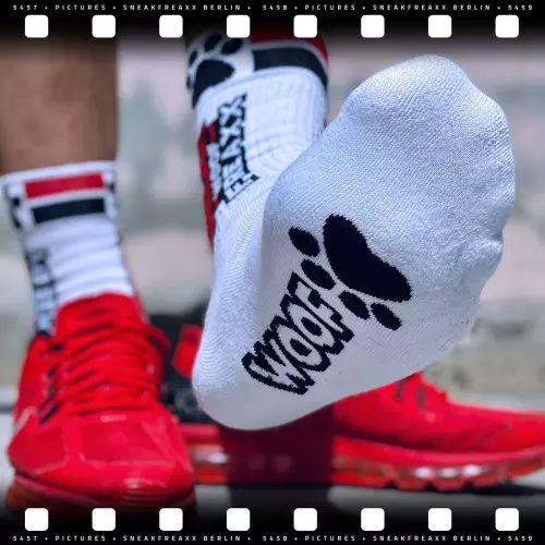 Socken Sneak Woof Puppy Rot – 4/7