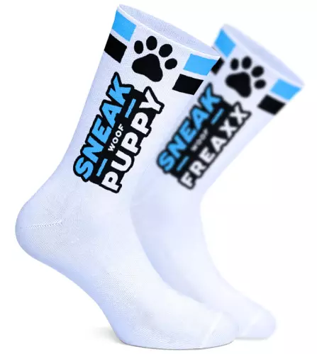 Socken Sneak Woof Puppy Blau – 4/5