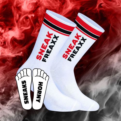 Socken Neon Horny Socks Red