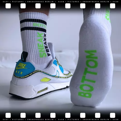 Socken Socken Neon Bottom Grün – 2/9