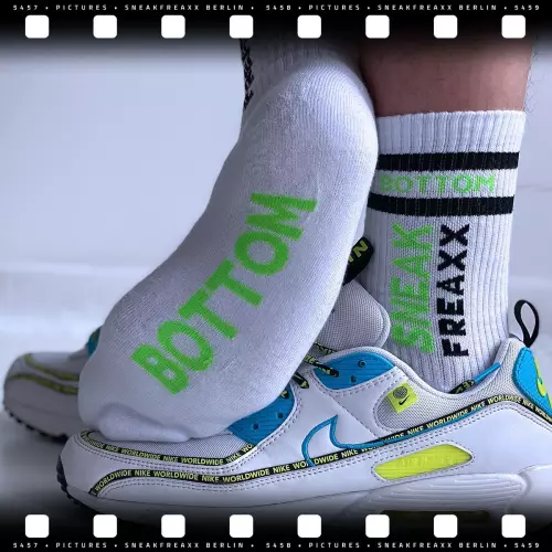 Socken Socken Neon Bottom Grün – 6/9