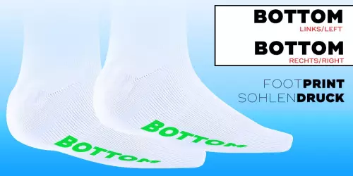 Socken Socken Neon Bottom Grün – 9/9