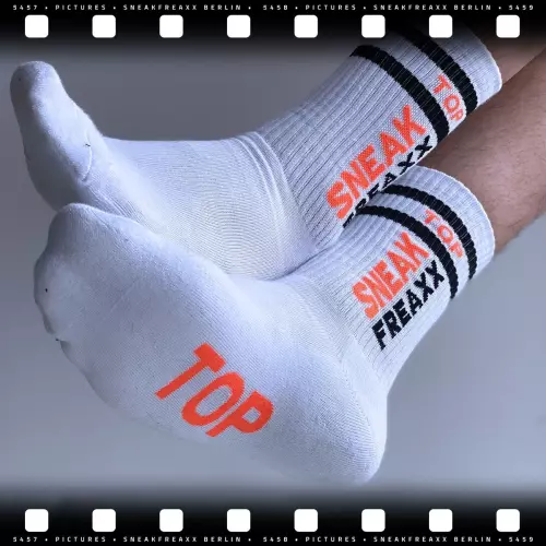 Socken Socken Neon Top Orange – 4/9