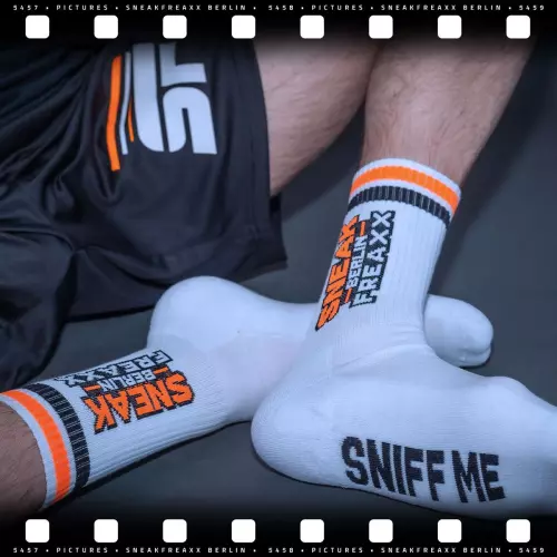 Socken Sneak Berlin Proll Schwarz-Orange – 2/7