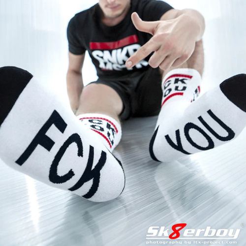 Socken Sk8erboy FCK YOU