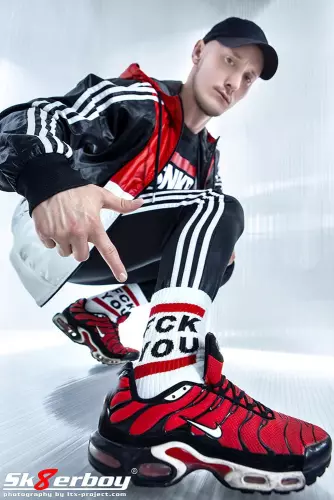 Socken Sk8erboy FCK YOU – 3/18
