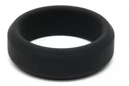 Cockring aus Silikon Soft Ring 18mm Schwarz – 1/3