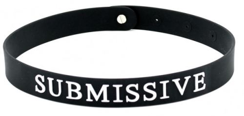 Halsband aus Silikon Submissive