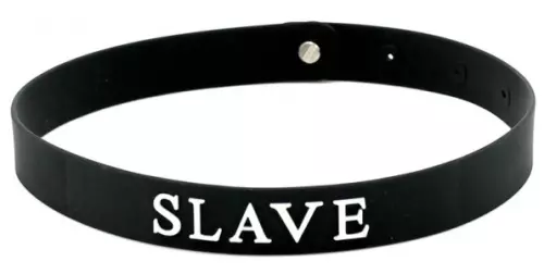 Halsband aus Silikon Slave – 1/8