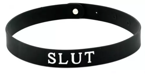 Silikon-Halsband Slut – 1/8