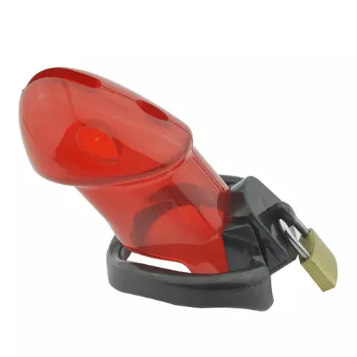 Keuschheitskäfig Rickers 9 x 3 cm Rot – 2/9