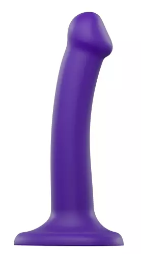 Strap-On-Me Bendable Dildo S 15 x 3.5 cm Purple – 1/3