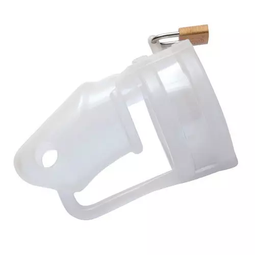 Keuschheitskäfig Silikon Clear – 1/11