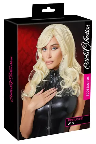 Perücke Langhaar Blond – 2/3
