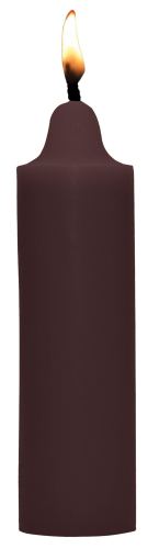 Wax Candle with Chocolate Aroma 12cm