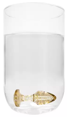3er Set Glitter Plugs Gold – 5/9