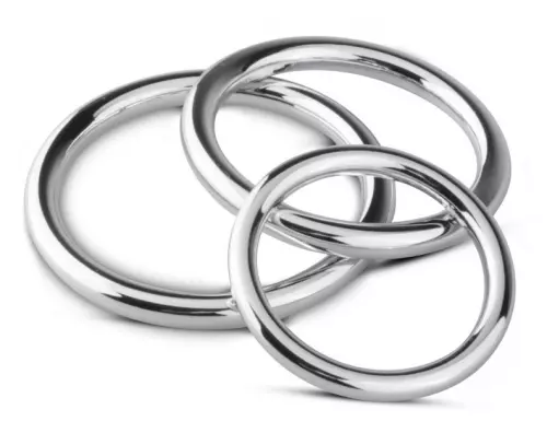 3er Set Cockrings Sinner Rings 40 bis 50mm – 1/3
