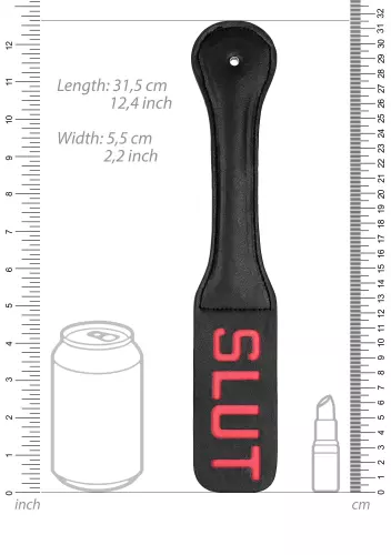 Paddle Kunstleder Slut 32cm – 5/5