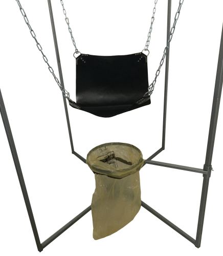 RUBBISH BAG HOLDER FOR SLING FRAMEWORK