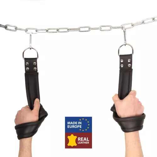 Aufhängungsmanschetten aus Leder - Hände/Füße – 6/6
