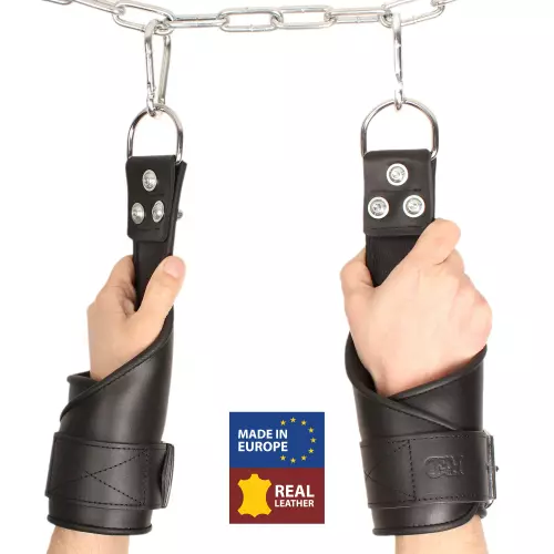 Aufhängungsmanschetten aus Leder - Hände/Füße – 14/14