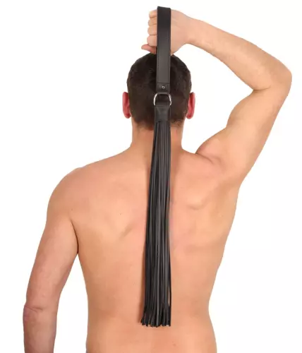 LEDERPEITSCHE RIEMEN - 75cm – 7/7