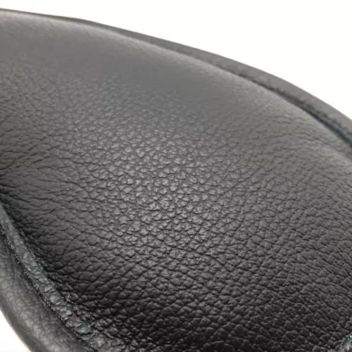 Gepolsterte Ledermaske Blind Up Schwarz – 5/7