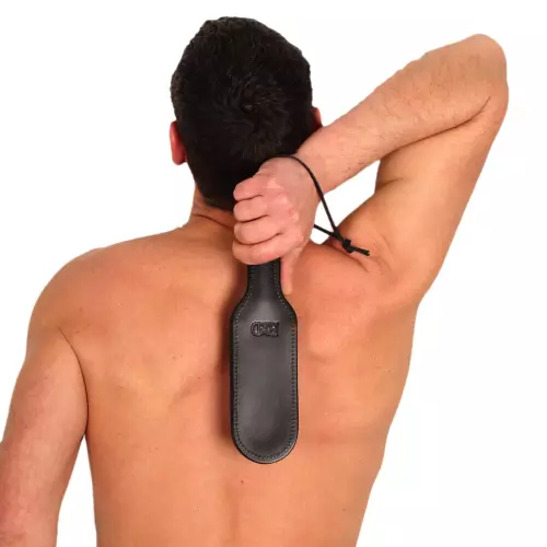 Lederpaddle mit gewölbten Kanten 31 x 7 cm – 3/6